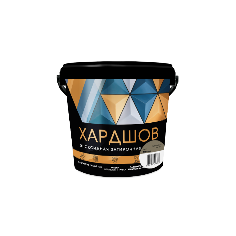 Эпоксидная затирочная смесь Хардшов цвет 215 Тортора, 2,5 кг