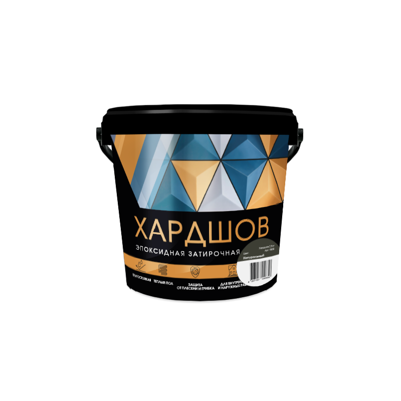Эпоксидная затирочная смесь Хардшов цвет 235 Натуральный, 2,5 кг