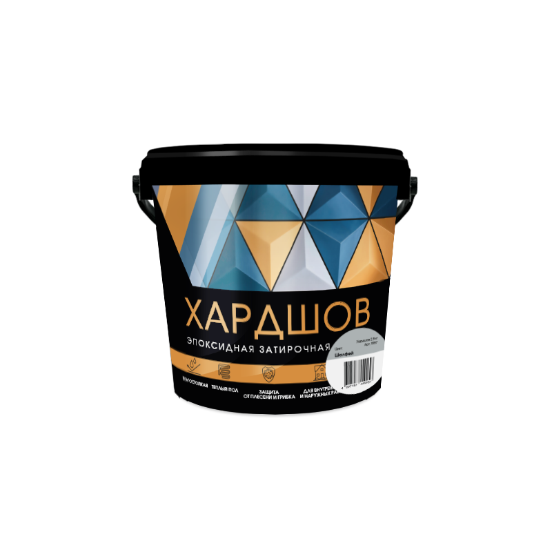 Эпоксидная затирочная смесь Хардшов цвет 500 Шалфей, 2,5 кг