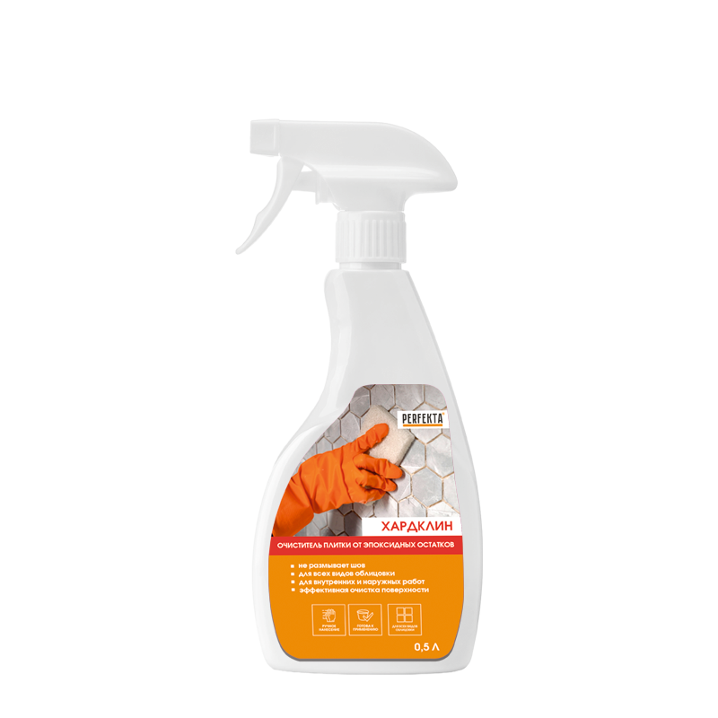 Очиститель плитки от эпоксидных остатков Хардклин, 0,5 л