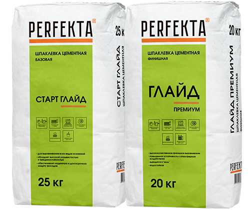 Шпаклевки цементные